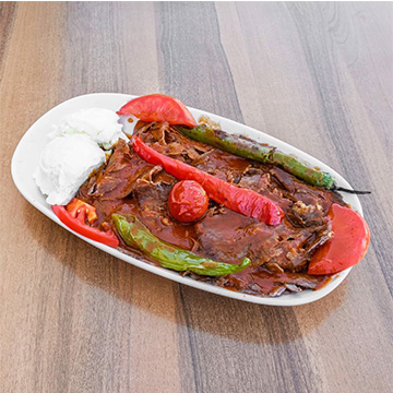İskender Kebap (Kıymadan)